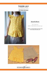 Butterfly Blouse  by Oliver +S